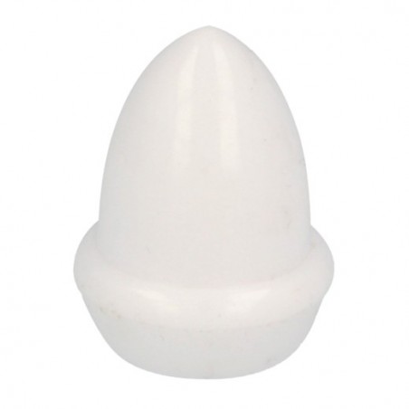 AMIG 22706  
 Terminal piña 41  
 Ø25 x 24 mm  
 Plástico  
 Blanco