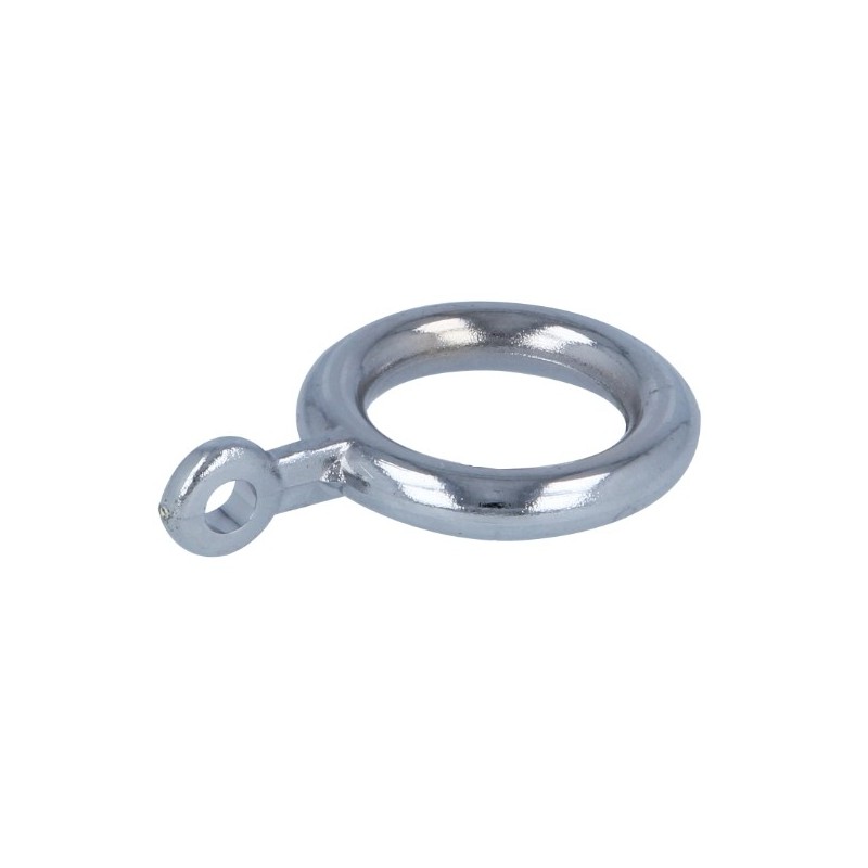 AMIG 22709  
 Anilla visillo 50  
 Ø20 mm  
 Plástico  
 Cromado