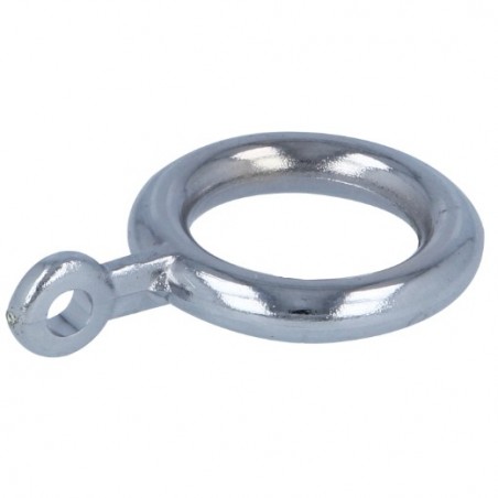 AMIG 22709  
 Anilla visillo 50  
 Ø20 mm  
 Plástico  
 Cromado