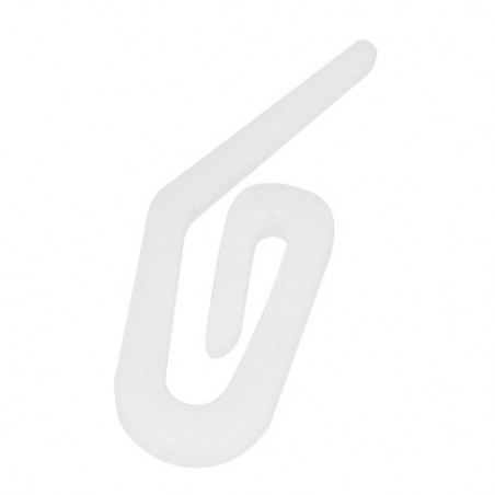 AMIG 22710  
 Corchete visillo 10  
 Plástico  
 Blanco