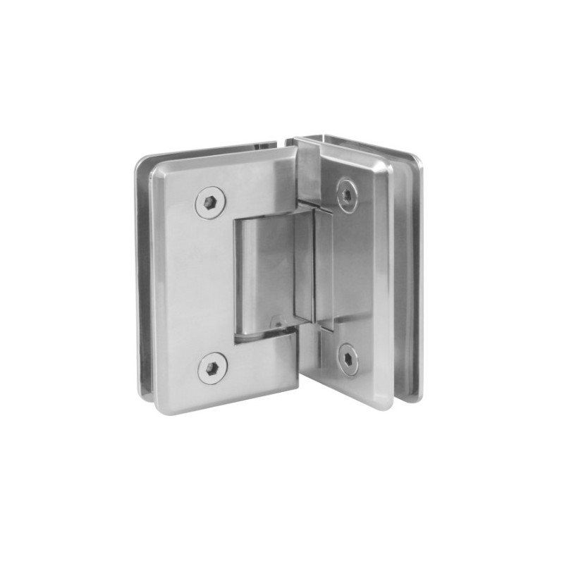 AMIG 22716  
 Bisagra de ducha B  
 88 x 54 mm  
 Zamak  
 Cromado brillo