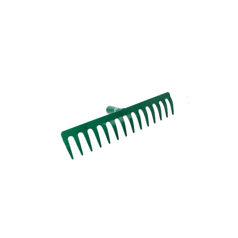 AMIG 22719  
 Rastrillo P36  
 350 mm  
 Acero  
 Verde