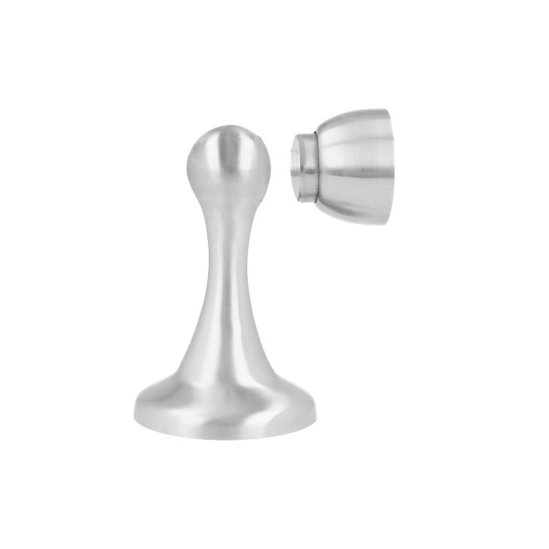 AMIG 22721  
 Tope puerta magnético 715  
 Ø55 x 85 mm  
 Acero inoxidable  
 Mate