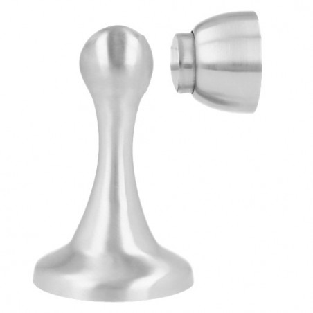 AMIG 22721  
 Tope puerta magnético 715  
 Ø55 x 85 mm  
 Acero inoxidable  
 Mate