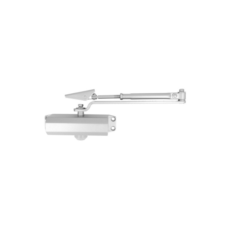NIZA 22722  
 Cierrapuertas 773 NIZA  
 Fuerza 2/3  
 Aluminio  
 Blanco