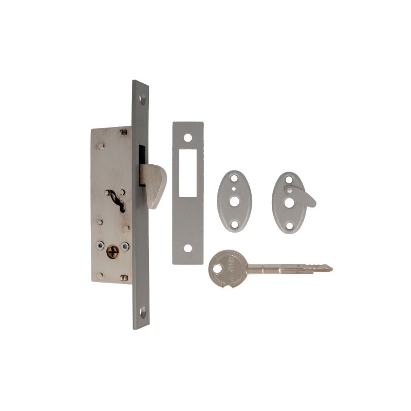 AMIG 22734  
 Cerradura 415  
 20 mm  
 Acero inoxidable  
 Mate