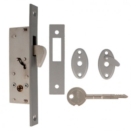 AMIG 22734  
 Cerradura 415  
 20 mm  
 Acero inoxidable  
 Mate