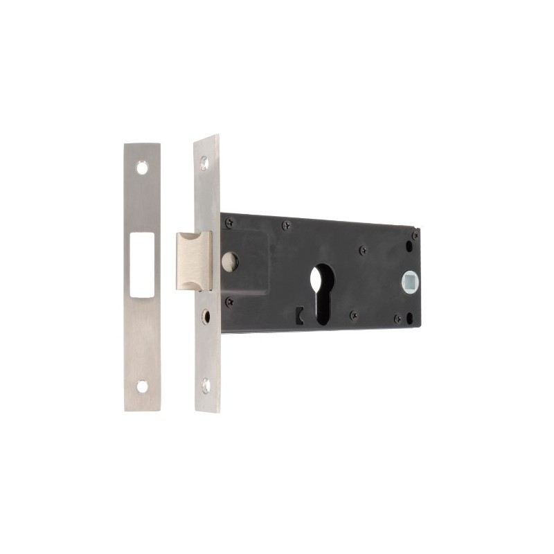 AMIG 22737  
 Cerradura 726  
 70 mm  
 Acero inoxidable  
 Mate