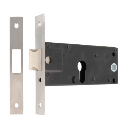 AMIG 22737  
 Cerradura 726  
 70 mm  
 Acero inoxidable  
 Mate