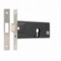 AMIG 22738  
 Cerradura 727  
 90 mm  
 Acero inoxidable  
 Mate