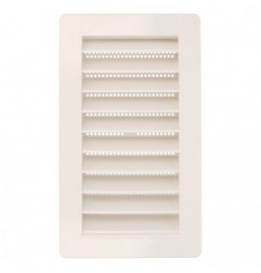 AMIG 23034  
 Rejilla ventilación autoblocante 7  
 200 x 140 mm  
 ABS  
 Blanco