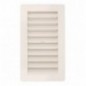 AMIG 23034  
 Rejilla ventilación autoblocante 7  
 200 x 140 mm  
 ABS  
 Blanco