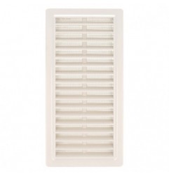 AMIG 23035  
 Rejilla ventilación autoblocante 8  
 250 x 120 mm  
 ABS  
 Blanco