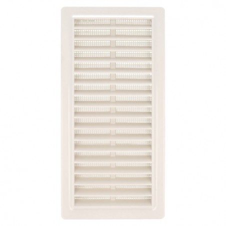 AMIG 23035  
 Rejilla ventilación autoblocante 8  
 250 x 120 mm  
 ABS  
 Blanco