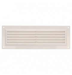 AMIG 23036  
 Rejilla ventilación autoblocante 9  
 260 x 90 mm  
 ABS  
 Blanco