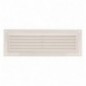 AMIG 23036  
 Rejilla ventilación autoblocante 9  
 260 x 90 mm  
 ABS  
 Blanco