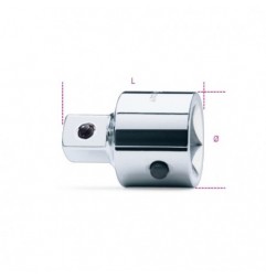 929/15 Adaptador con cuadrado hembra de 1&quot, y macho de 3/4&quot,, cromado
