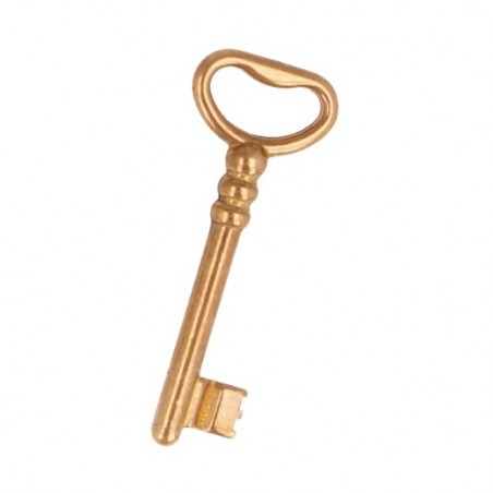 AMIG 23058  
 Llave en bruto 9716  
 Zamak  
 Latonado barnizado - Izquierda
