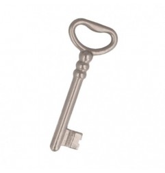 AMIG 23059  
 Llave en bruto 9716  
 Zamak  
 Niquelado - Izquierda