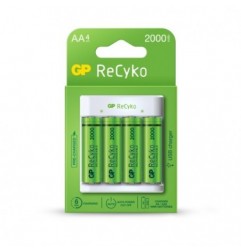 AMIG 23072  
 Cargador pilas EKOPOWER  
 AA/AAA