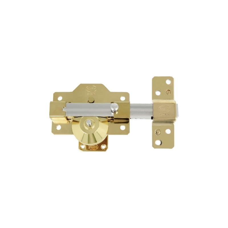 AMIG 23113  
 Cerrojo alta seguridad 1PLUS  
 105 x 170 mm  
 Acero  
 Oro