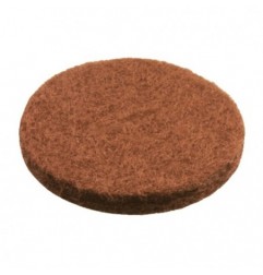 AMIG 23147  
 Protector de patas 80  
 Ø28 mm  
 Fieltro  
 Marrón