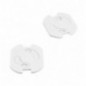 AMIG 23179  
 Protector giratorio de enchufe CS513  
 ABS  
 Blanco