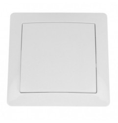 AMIG 23181  
 Interruptor de empotrar 4500  
 85 x 85 mm  
 Policarbonato  
 Blanco