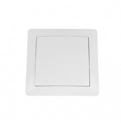 AMIG 23183  
 Conmutador de empotrar 4510  
 85 x 85 mm  
 Policarbonato  
 Blanco