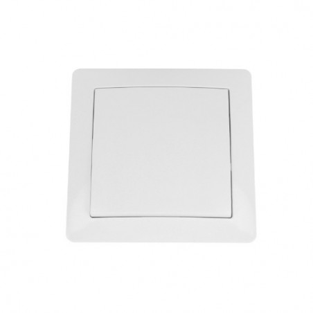 AMIG 23183  
 Conmutador de empotrar 4510  
 85 x 85 mm  
 Policarbonato  
 Blanco