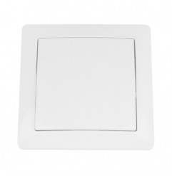 AMIG 23185  
 Pulsador de empotrar 4520  
 85 x 85 mm  
 Policarbonato  
 Blanco