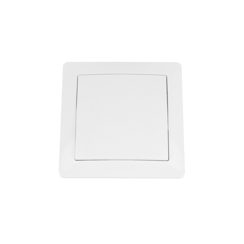 AMIG 23185  
 Pulsador de empotrar 4520  
 85 x 85 mm  
 Policarbonato  
 Blanco