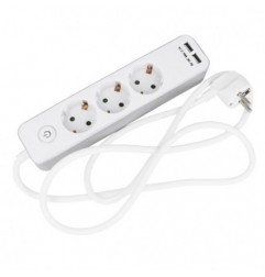 AMIG 23197  
 Base múltiple 5510  
 Polipropileno  
 Blanco/Plata