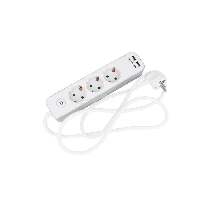 AMIG 23197  
 Base múltiple 5510  
 Polipropileno  
 Blanco/Plata