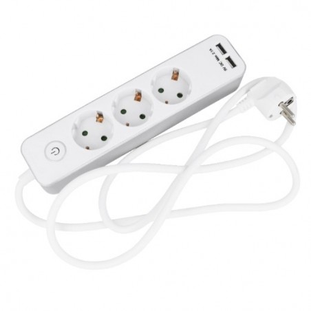 AMIG 23197  
 Base múltiple 5510  
 Polipropileno  
 Blanco/Plata