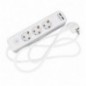 AMIG 23197  
 Base múltiple 5510  
 Polipropileno  
 Blanco/Plata
