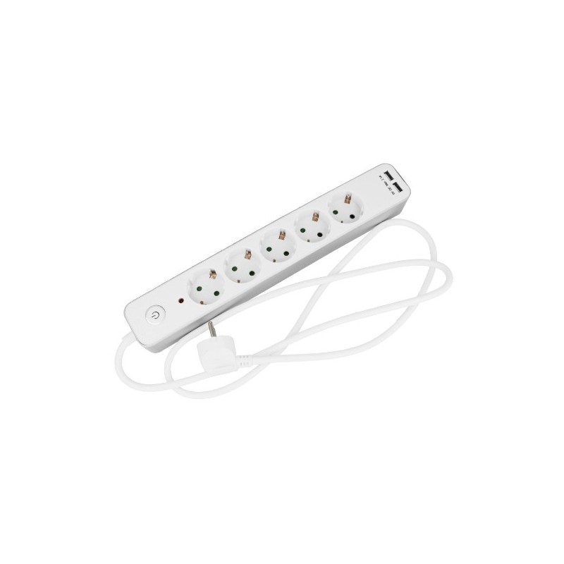 AMIG 23198  
 Base múltiple 5510  
 Polipropileno  
 Blanco/Plata