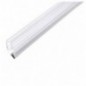 AMIG 23226  
 Junta PVC cierre imán vidrio 260  
 2,5 m  
 PVC  
 Transparente