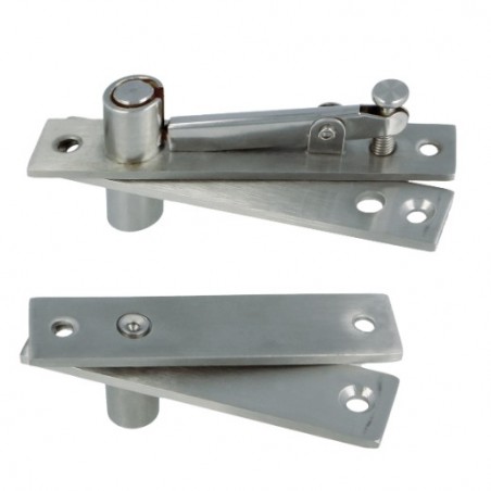 AMIG 23228  
 Bisagra PIVOT01  
 Acero inoxidable 18/8  
 Mate