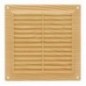 AMIG 23233  
 Rejilla ventilación con mosquitera 6  
 170 x 170 mm  
 ABS  
 Pino