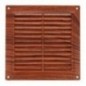 AMIG 23234  
 Rejilla ventilación con mosquitera 6  
 170 x 170 mm  
 ABS  
 Sapelli
