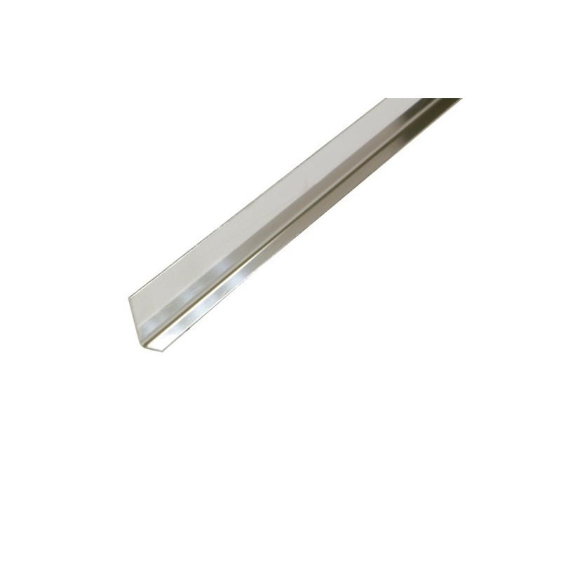 AMIG 23257  
 Ángulo lados desiguales aluminio  
 40 x 20 mm  
 Aluminio  
 Bruto