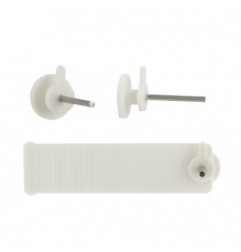 AMIG 23343  
 Colgador 190  
 Plástico  
 Blanco