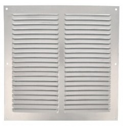 AMIG 23345  
 Rejilla ventilación 3  
 250 x 250 mm  
 Aluminio  
 Plata