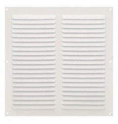 AMIG 23346  
 Rejilla ventilación 3  
 250 x 250 mm  
 Aluminio  
 Blanco