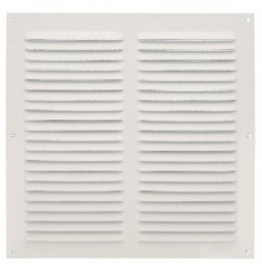AMIG 23348  
 Rejilla ventilación con mosquitera 3  
 250 x 250 mm  
 Aluminio  
 Blanco
