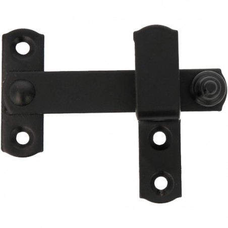 AMIG 23418  
 Aldabilla 2  
 80 x 46 mm  
 Acero  
 Negro