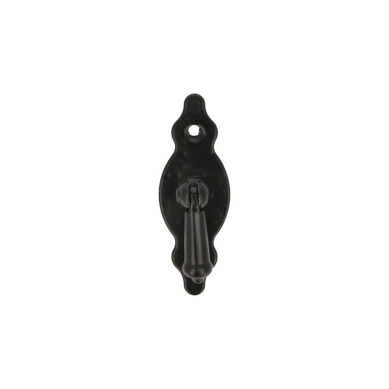 AMIG 23443  
 Tirador con placa 1005  
 28 x 80 mm  
 Negro