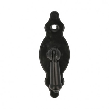 AMIG 23443  
 Tirador con placa 1005  
 28 x 80 mm  
 Negro