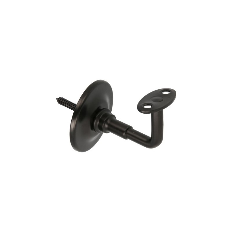 AMIG 23444  
 Soporte pasamanos 24  
 Ø70 mm  
 Acero  
 Negro